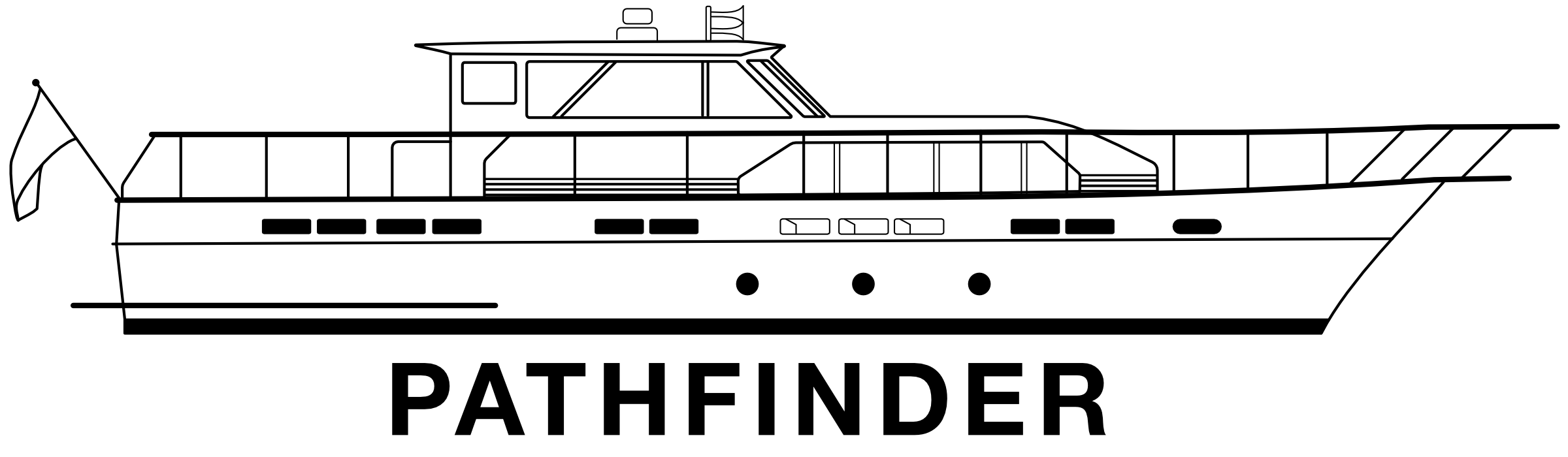 Chris Craft Pathfinder Yacht Graphic